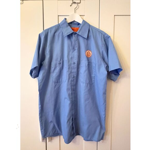 Dickies Other - Dickies Odell Brewery Pail Ale Blue Work Shirt Blue Collar Style Mens Large
